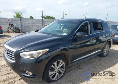 2013 Infiniti Jx35 z USA, uszkodzony, nr VIN 5N1AL0MM8DC316237
